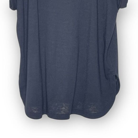 Ann Taylor LOFT Loft Black V Neck Short Sleeve Tshirt Top Women’s Size XL - Picture 6 of 9